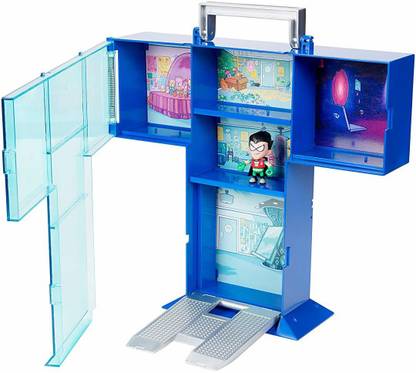 MATTEL Tower Mini Figure Display Case with Mini Figure