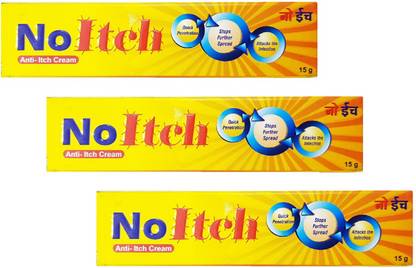 NICE No Itch Anti Itch Cream ( 3 Pc x 15 gm )