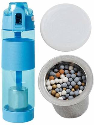 DARBAR ONLINE Alkaline H2O Bottle with Alkaline Balls Water Purifier Hydrogen 300 ml Bottle