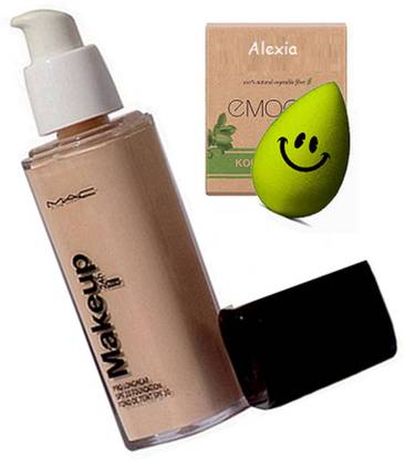 Alexia Sponge Puff,Mac Makeup Prolongwear Foundation