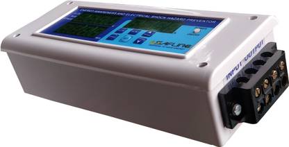 ASAFLINE 35-Amp POWER MONITORING SYSTEM ELCB 35-Amp High-Low Voltage Cut-off With OVERLOAD AND POWER INDICATION ELCB PERMENENT ENERGY INDICATION (Kwh)