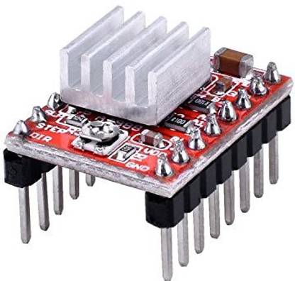 EMERGING TECHNOLOGIES A4988 Driver Module Step Stick Stepper Motor Driver Motor Control Electronic Hobby Kit