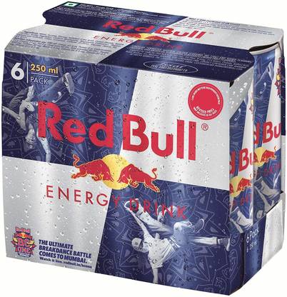 RedBull Energy Drink 6 Pack of 250ml Energy Drink