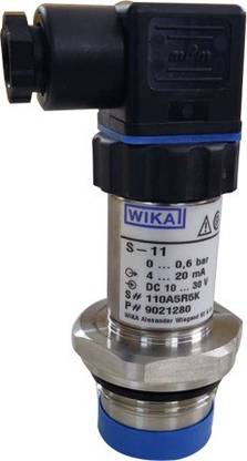 Wika S-11 (Range: 0 to 0.6 bar) Flange Type Pressure Transmitter Hydrometer