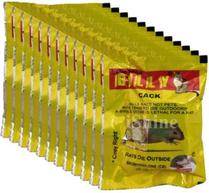 DIAMOND BILLY Biscuit Rat Cake Poison Rodent Killer Control (25 g) (Set of 18)