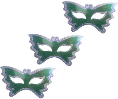 VK MART Butterfly Mask for Theme Party (Pack of 3) Party Mask