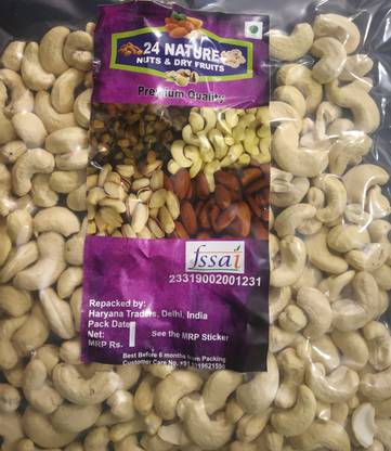 24 nature PREMIUM CASHEW EXPORT QUALITY Cashews
