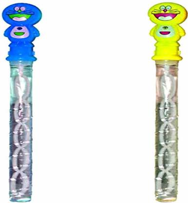 ALINA fashion Cartoon Characters Large Bubble Blaster Bubble Wand Stick for 3+ Kids (Pack of 2) Toy Bubble Maker