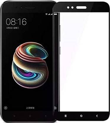 TOQWOLD Edge To Edge Tempered Glass for Mi A1