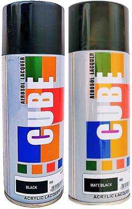 CUBE Black Spray Paint 1200 ml
