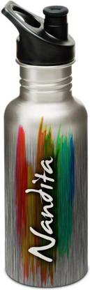 Hot Muggs Nandita - Me Paintbrush 600 ml Water Bottle