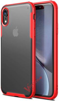 VONZEE Back Cover for iPhone XR Military Grade Drop Tested| Shockproof Matte Translucent Cover