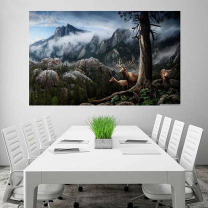 Wildlife Conservation Wallpaper Poster No Framed Paper Print