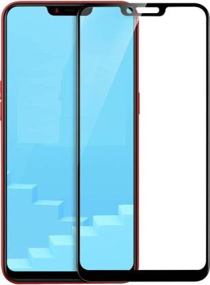 NKCASE Edge To Edge Tempered Glass for OPPO A5, Oppo A3s, Realme 2, Realme C1, Realme C1