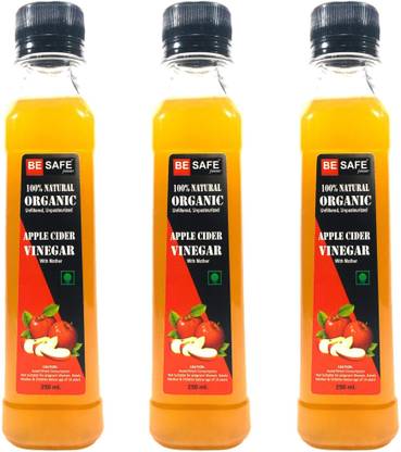 BE SAFE Forever 100% Natural Organic Apple Cider Vinegar Vinegar