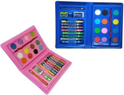 VK MART Combo Of 24 Color kit For Kids Coloring Set Box for Painting