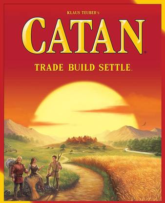 Sivyati Catan Trade Build Settle Multiplayer Board Game Money & Assets Board Game