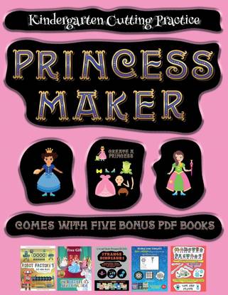 Kindergarten Cutting Practice (Princess Maker - Cut and Paste)