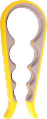 CLASSY TOUCH CT-395 4 in 1 Jar Bottle Opener Kitchen Tool (22.5cm-Yellow)… Bottle Opener