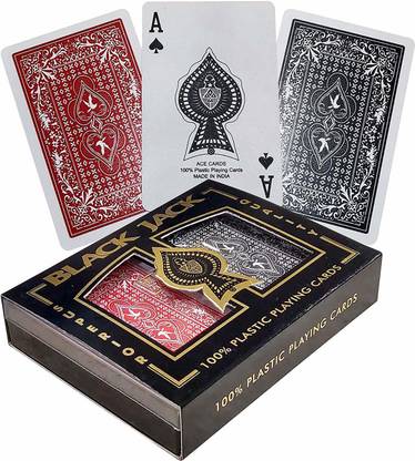 The Ace Card company Bridge Playing Cards with Hard Shell Case (2 Decks)