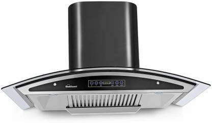 Sunflame INNOVA 90 AUTO CLEAN DX-T Auto Clean Wall Mounted Black 1100 CMH Chimney