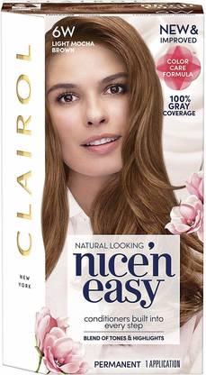 Clairol Nice 'N Easy Hair Color 116b Natural Light Caramel Brown 1 Kit [CAT_2 , Brown