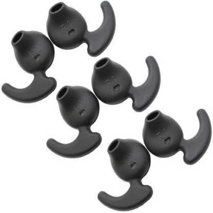Newvent 6 pcs (3 Pair) rubber earbuds for level u earbuds In The Ear Headphone Cushion
