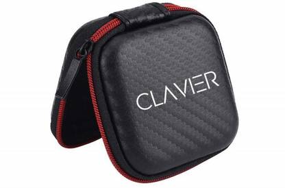Clavier Polypropylene Zipper Headphone Case For Universal