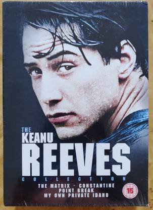 The Keanu Reeves 4 Movies Collection: The Matrix + Constantine + Point Break + My Own Private Idaho (4-Disc Box Set) (Fully Packaged Import) (Region 2)