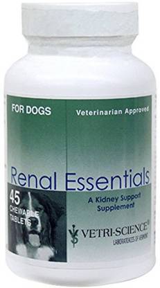 Vetriscience Laboratories Renal Essentials Supplement Pet Health Supplements