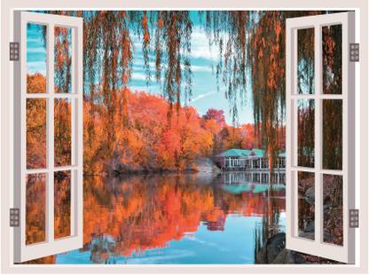 Creatick Studio Central Park New York Window Illusion 3D Poster