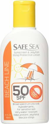 Safe Sea Sunscreen - SPF 50 Anti-jellyfish Sting Protective Lotion - Sunscreen - Sunblock - Sea L