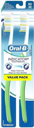 Oral B Oral-B Indicator Contour Clean Medium Bristle Toothbrush [CAT_2023] Medium Toothbrush