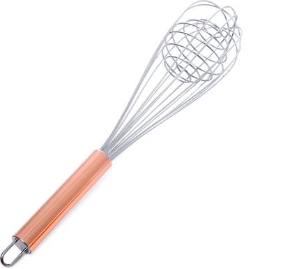 CLASSY TOUCH Spring Coil Wire Beater/Whisk/Egg Beater (12" inch-Silver)…… Steel Spiral Whisk