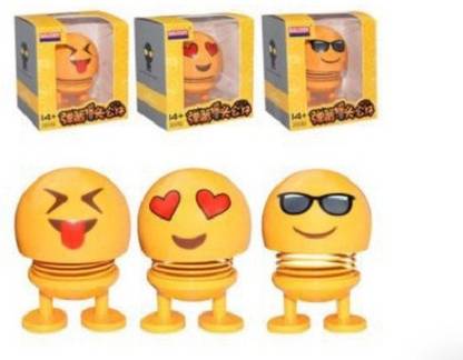 DREAMS UNLIMITED 3 PICS EMOJI WITH DIFFENT FACE AND BOOBLE HEAD