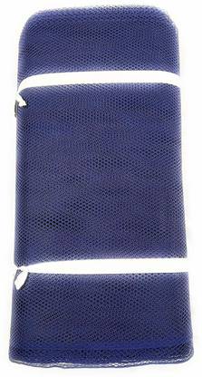 Shree Hari Traders 5 Meters Big Hole Can-Can Net Fabric Navy Blue Color 10 Count Aida Cloth