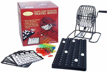 Classic Game Collection Bingo Game Set Party & Fun Board Game