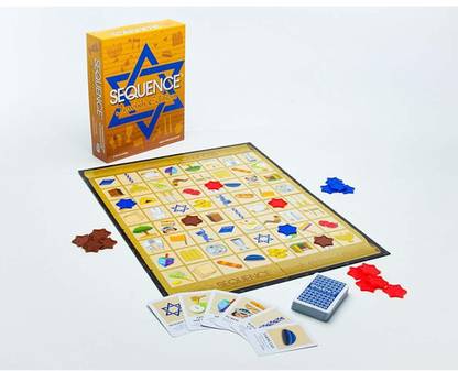 Jax Sequence Jewish Edition Educational Board Games
