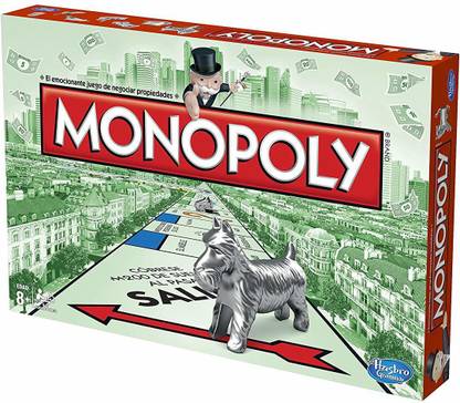 Parker Brothers Classic Monopoly Board Game Money & Assets Board Game
