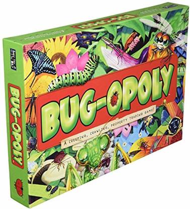 Late for the Sky Bug-Opoly Monopoly Board Game Strategy & War Board Game