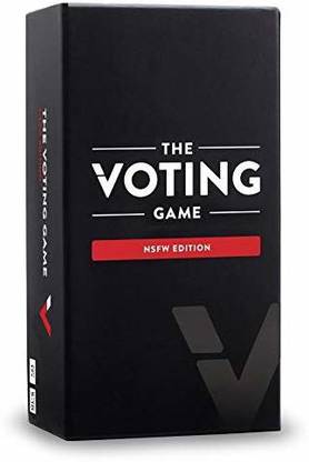 The Voting Game Adult Card Game