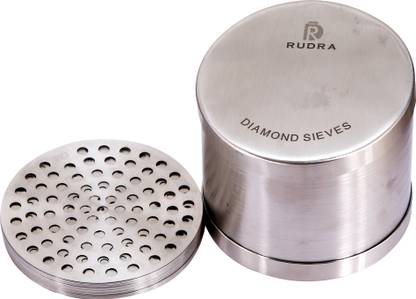 Rudra.D 23 pleat Diamond Sieve 48 mm Sorting with full number Collapsible Colander