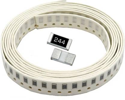 e4u 240K Ohm 1% 0.25W SMD-1206 Package Resistor - 100 No's Fixed Resistor