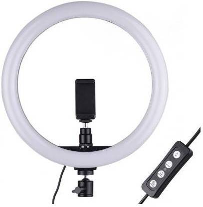 SF 10 inch Dimmable LED Selfie Ring Light Mini LED Camera Light Studio Fill Light Desktop Lamp for YouTube Video, Live Streaming, Portrait Photography Lighting, Makeup,tiktok user Ring Flash
