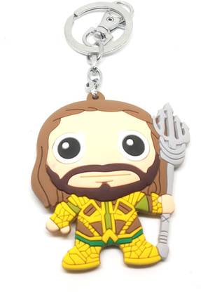 Trunkin TRN3258 Cute Fancy Aquaman DC Comics Justice Key Chain