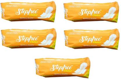 STEPFREE Sanitary Ped - 8Pcs Per Pack(Pack of 6) Sanitary Pad