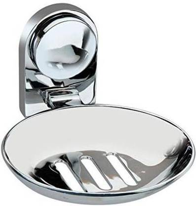 Decibel Zinc Soap Holder (Standard Size, Chrome Finish)