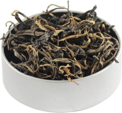 CHADO BESPOKE GOLDEN MONKEY CURLS HANDMADE Black Tea Pouch