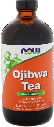 Now Foods Liquid Ojibwa Tea, 16 fl oz (473 ml)