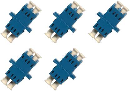 Divine Enterprise LC Fiber Optic Adapter - LC to LC Duplex Singlemode Coupler LC TO LC Wire Connector